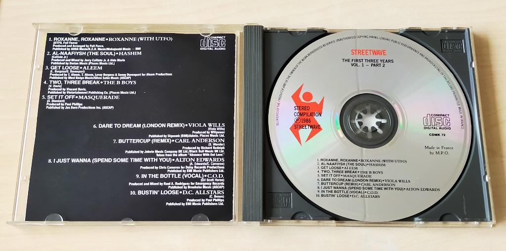 Streetwave - The First Three Years (Vol. 1) Part 2 CD 1986, Cd's en Dvd's, Ophalen of Verzenden, Gebruikt