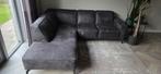 Hoekbank antraciet - Zeer goede staat! Bank Grijs, Hoekbank, Ophalen of Verzenden, Zo goed als nieuw, 150 cm of meer