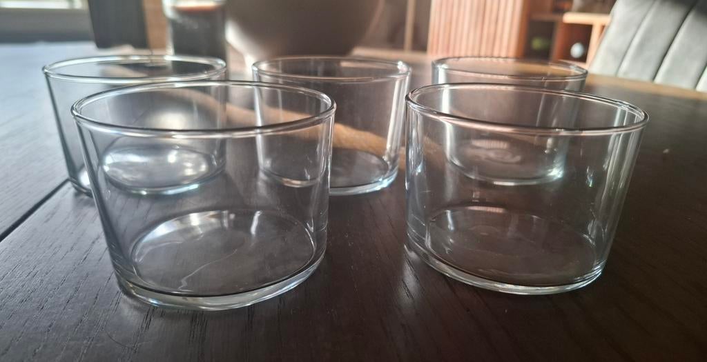 5 bodega waterglazen, glazen van Loods 5, Glas of Glazen, Nieuw, Ophalen of Verzenden, Glas
