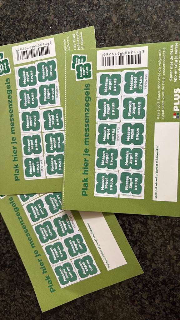 PLUS ZEGELS voor Zwilling messen, Plus, Verzenden