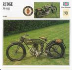 M130 motorkaart rudge 5000 multi 1921, Verzenden, Zo goed als nieuw, Auto's