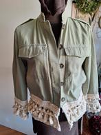 Jasje maat s groen ibiza boho style, Kleding | Dames, Ophalen of Verzenden, Zo goed als nieuw, Maat 38/40 (M), Groen