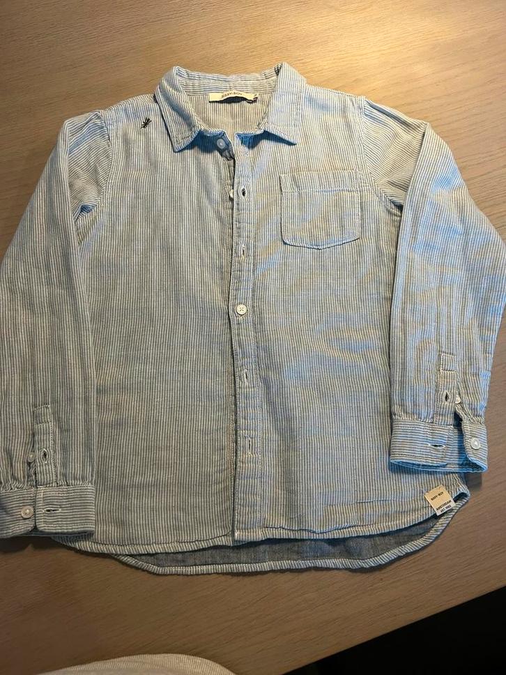 Overhemd (blouse) maat 134/140 sissy boy, Kinderen en Baby's, Kinderkleding | Maat 134, Zo goed als nieuw, Jongen, Overhemd of Blouse