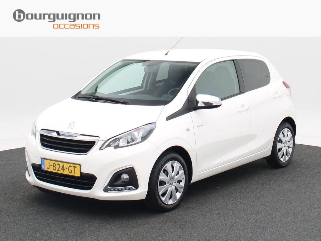 Peugeot 108 1.0 e-VTi Style | Bluetooth | 15 Inch | 75.236 K, Auto's, Peugeot, Voorwielaandrijving, Stof, Gebruikt, Wit