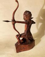 TOPSTUK Pita Maha Balinees houtsnijwerk beeld Boogschutter, Verzenden