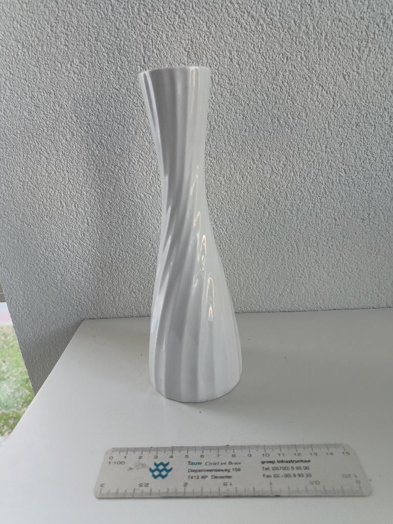 Vintage retro vaas Goedewaagen porselein Bone China, Ophalen of Verzenden
