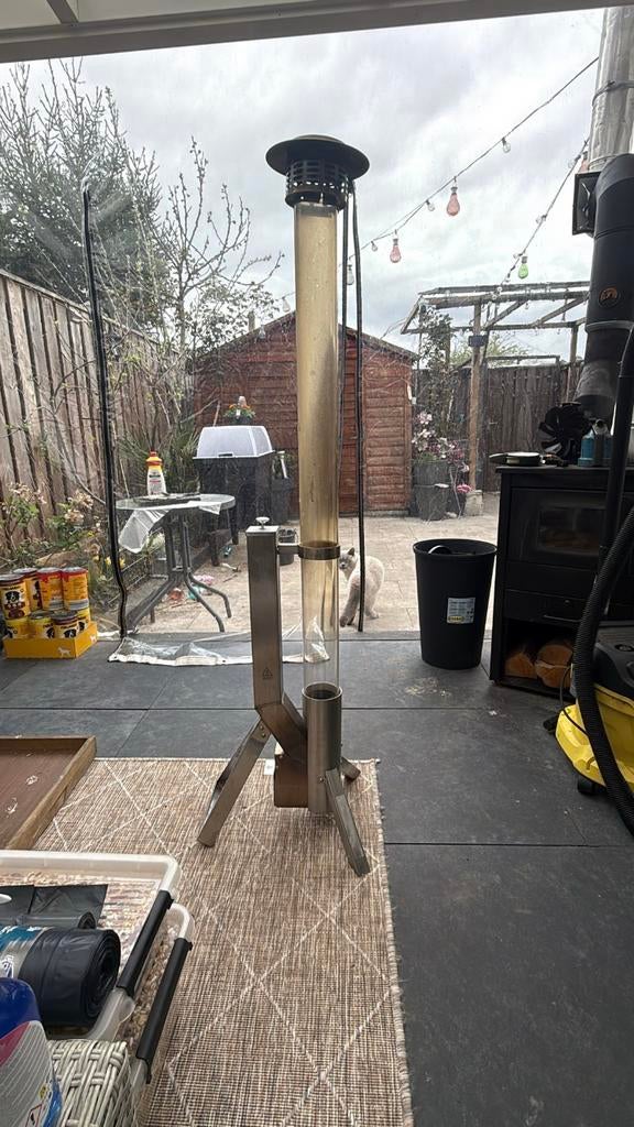 Pallet kachel, Ophalen of Verzenden, Zo goed als nieuw