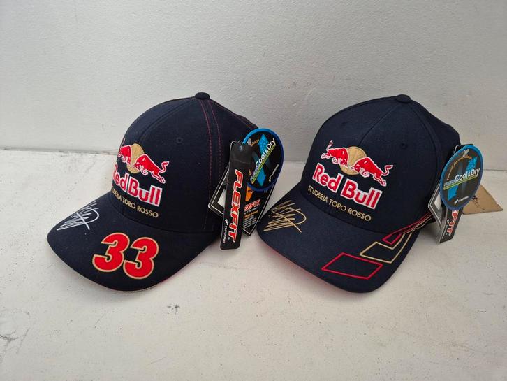 MAX VERSTAPPEN TORO ROSSO CAP 2015 + 2016 GESIGNEERD NIEUW !, Kleding | Heren, Hoeden en Petten, Nieuw, Pet, One size fits all