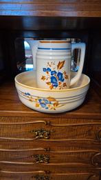 Waskom en kan, Ophalen