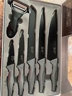 Nieuw 6-delig Messenset in Doos - Roestvrij Staal, Ophalen of Verzenden, Nieuw