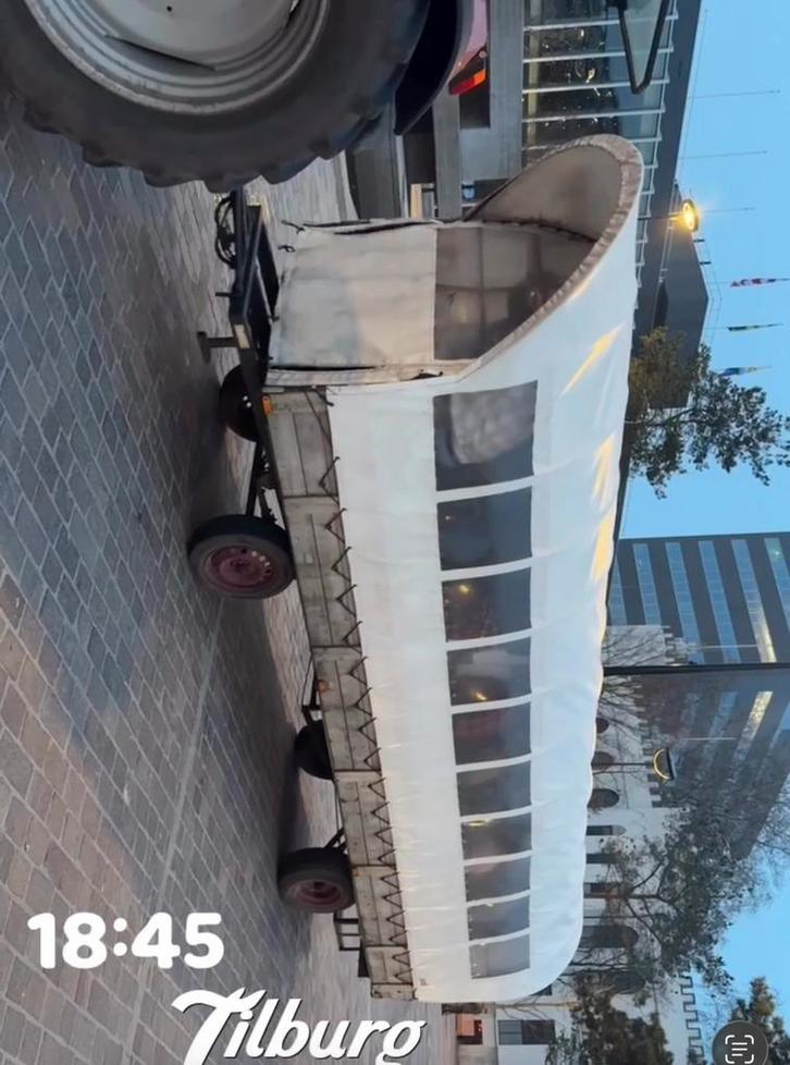 Huifkar te huur regio den bosch / tilburg, Motoren, Accessoires | Overige, Nieuw, Ophalen