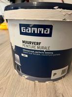 Gamma Muurverf Moon Mist - bijna vol!, 5 tot 10 liter, Ophalen of Verzenden, Grijs, Verf