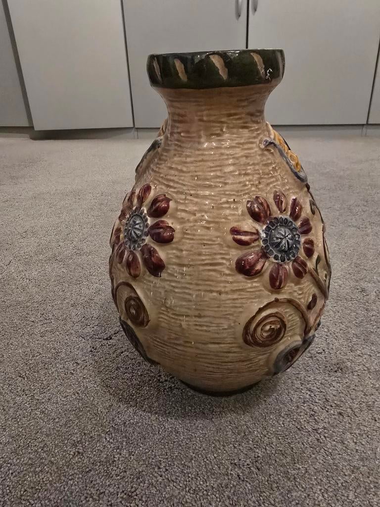 Vintage West Germany Vaas Bay Keramik, 69 - 30, Antiek en Kunst, Antiek | Vazen, Ophalen