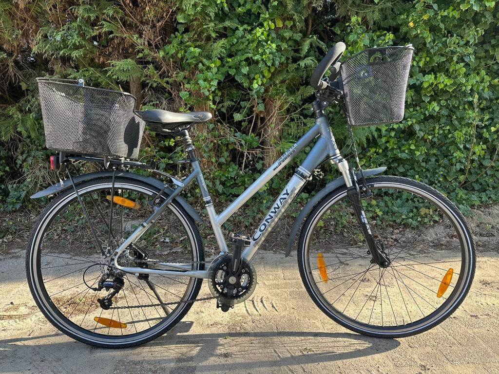 Conway Alu Cross – 55 cm – NIEUWE banden & remmen – Deore, Overige merken, 53 tot 56 cm, Velgrem, Versnellingen