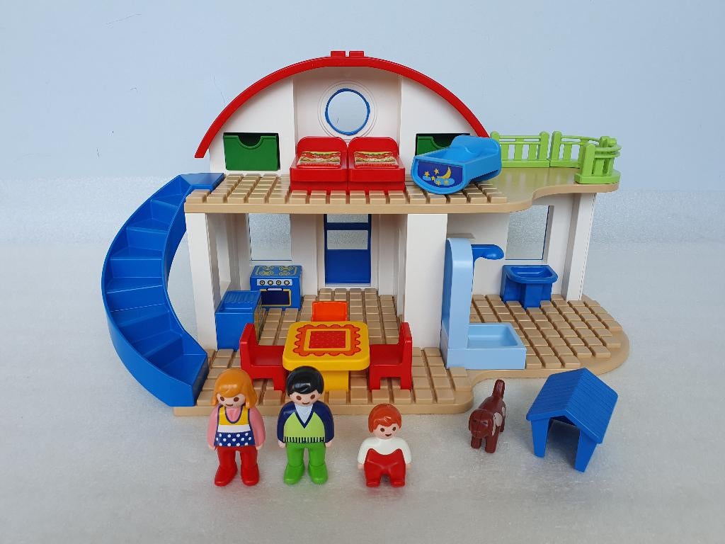 Playmobil 123 6784: Woonhuis, Kinderen en Baby's, Speelgoed | Playmobil, Ophalen of Verzenden, Gebruikt, Complete set