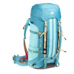 Quechua Backpack Forclaz Easyfit dames 60 liter blauw, 25 tot 40 cm, Nieuw, Trekking, 60 cm of meer