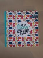 Flow Keep Calm Daily Craft  - Doeboek (Engels & Nederlan, Ophalen of Verzenden, Zo goed als nieuw, Scrapbooking en Knutselen
