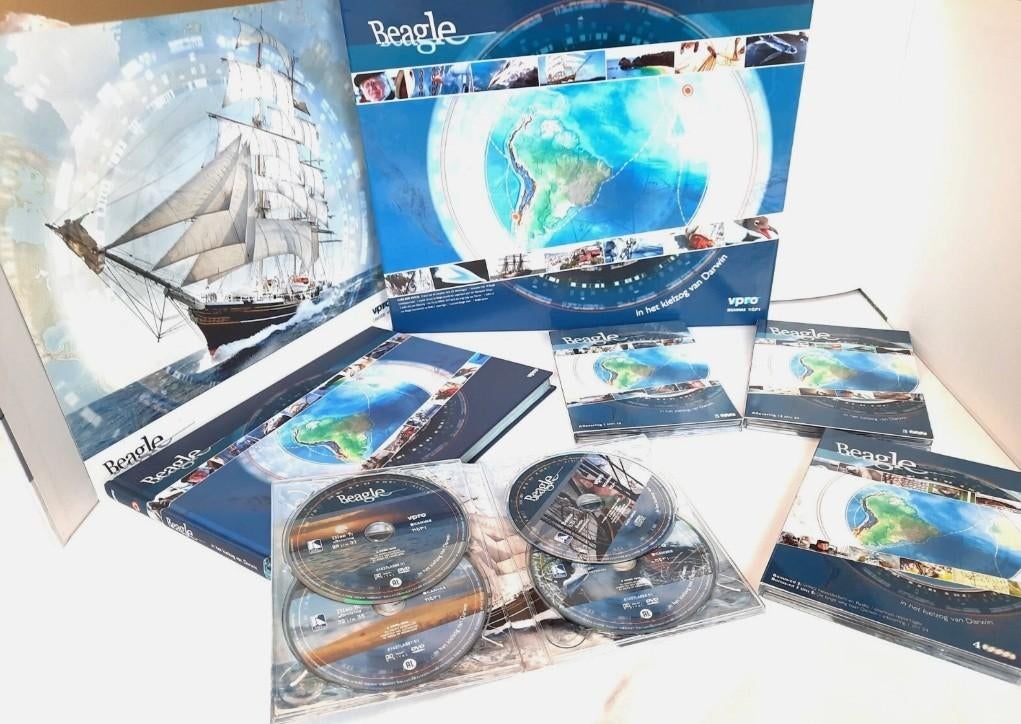 DVD-set Beagle, in het kielzog van Darwin, Verzenden, Alle leeftijden, Boxset, Zo goed als nieuw