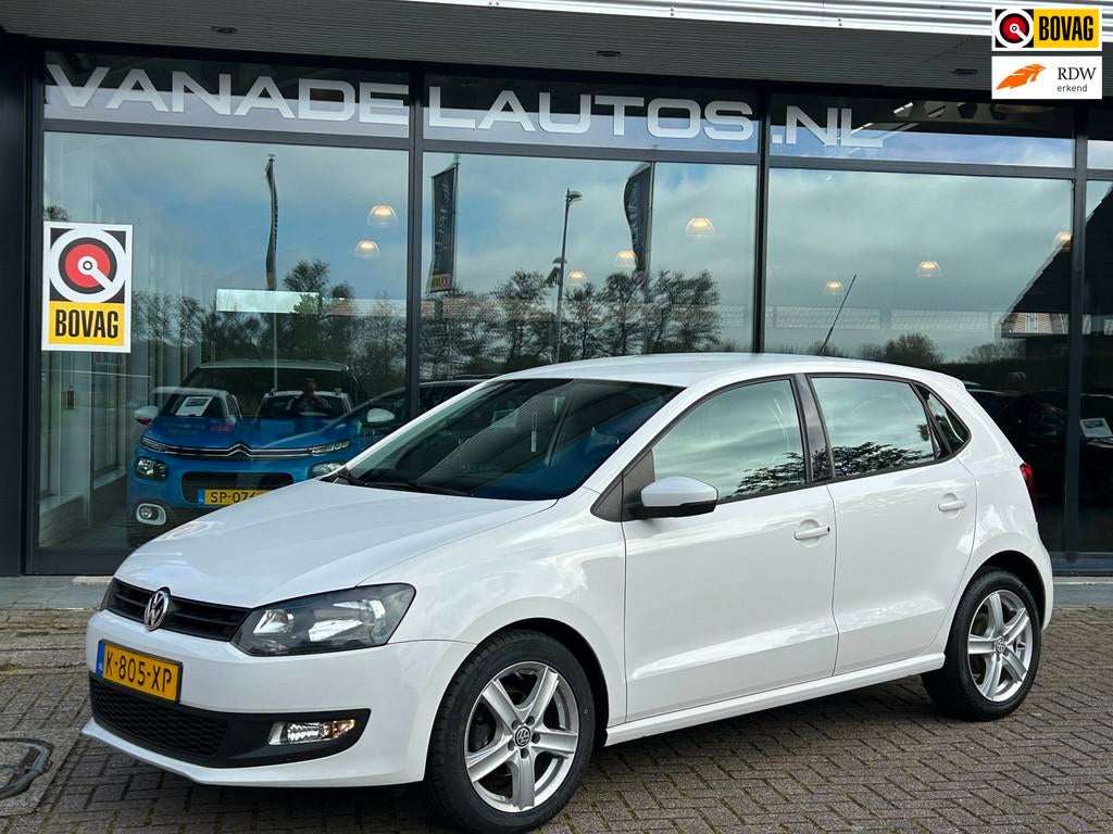 Volkswagen Polo 1.2-12V BlueMotion Trendline 5Drs App-Connec, Auto's, Volkswagen, Bedrijf, Te koop, Polo, ABS, Airbags, Airconditioning