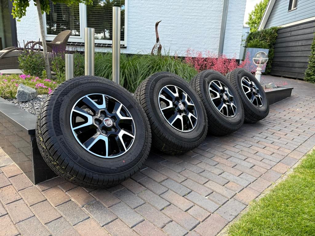 16 inch Fiat Ducato 5x118 velgen 4 seizoenbanden NIEUW!, Auto-onderdelen, Banden en Velgen, Overig, 16 inch, Banden en Velgen