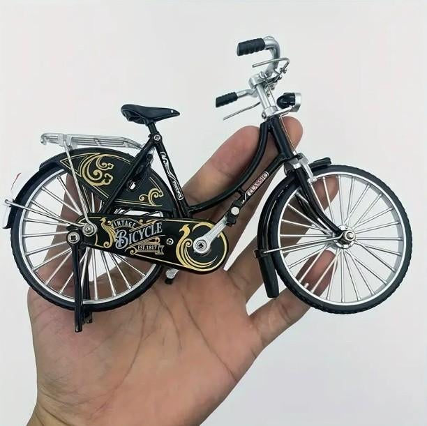 Miniatuur fiets met echt werkende trappers, Ophalen of Verzenden, Nieuw, Groter dan 1:32