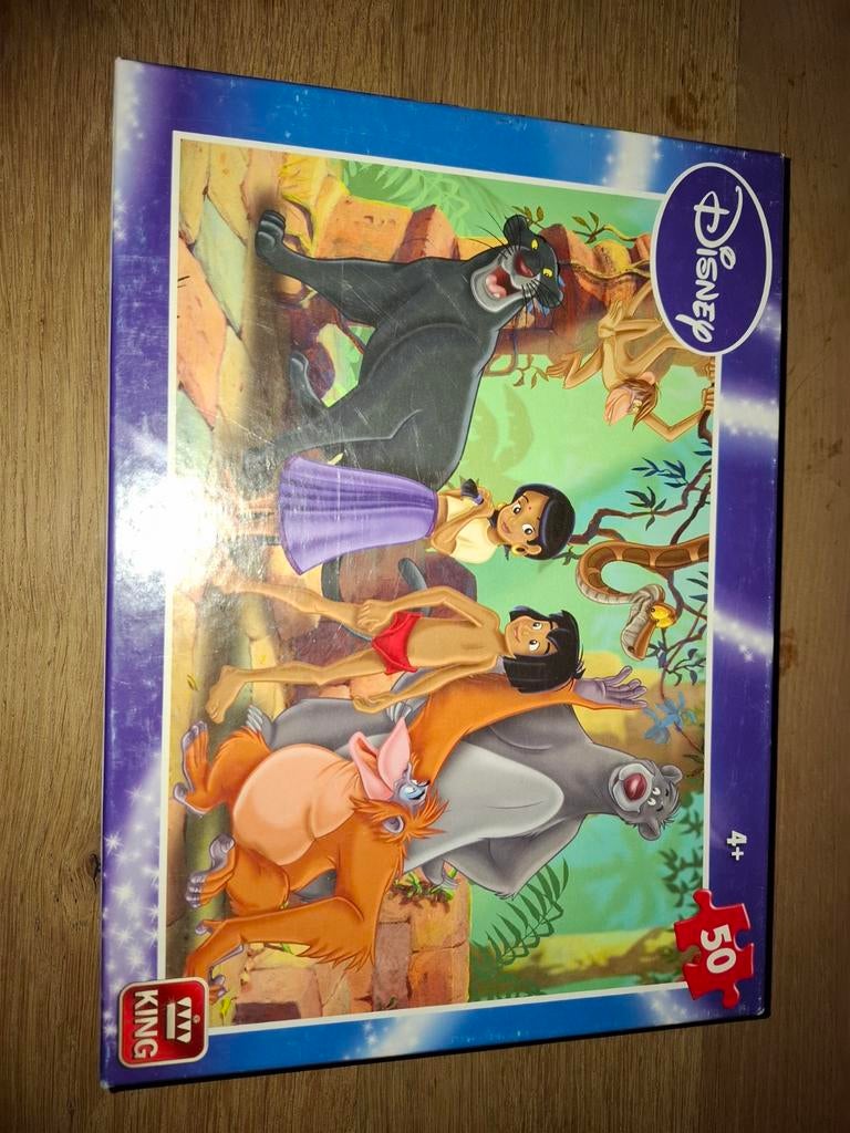 Disney puzzel jungle book 50 stukjes, Ophalen of Verzenden, 10 tot 50 stukjes, 4 tot 6 jaar