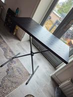 Millenium Quick Table DJ/Keyboard tafel - Zwart, opvouwbaar, Ophalen, Gebruikt, Overige merken
