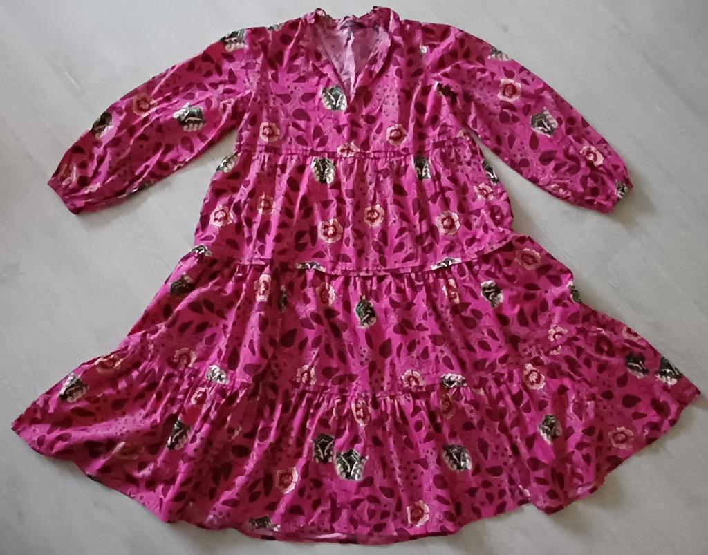 SCOTCH & SODA Super Vrolijke katoenen jurk maat L, Maat 42/44 (L), Scotch & Soda, Ophalen of Verzenden, Zo goed als nieuw