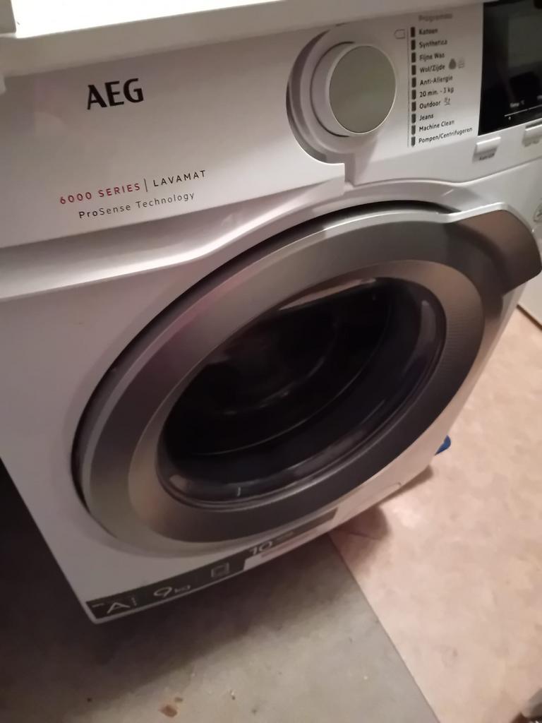 AEG 6000 SERIES LAVAMAT 9 kilo wasmachine - vergelijk, Witgoed en Apparatuur, 1200 tot 1600 toeren, Q, Refurbished, Ophalen of Verzenden