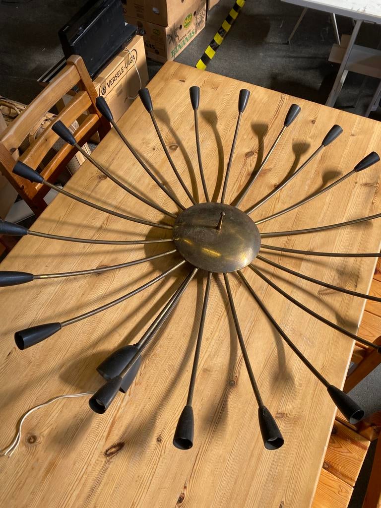 Vintage Spinnenlamp. Jaren 50., Huis en Inrichting, Ophalen, Zo goed als nieuw