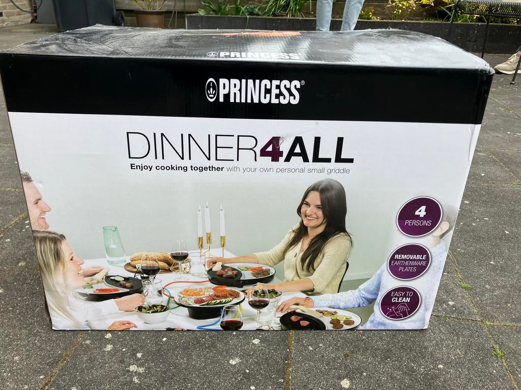 Dinner 4 all Princess vier personen, Ophalen, Gebruikt, 4 t/m 7 personen