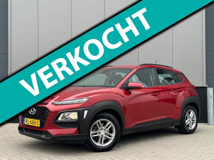 Hyundai Kona 1.0T Comfort Trekhaak Camera Carplay Cruise, Auto's, Hyundai, Bedrijf, Te koop, Kona, ABS, Achteruitrijcamera, Airbags