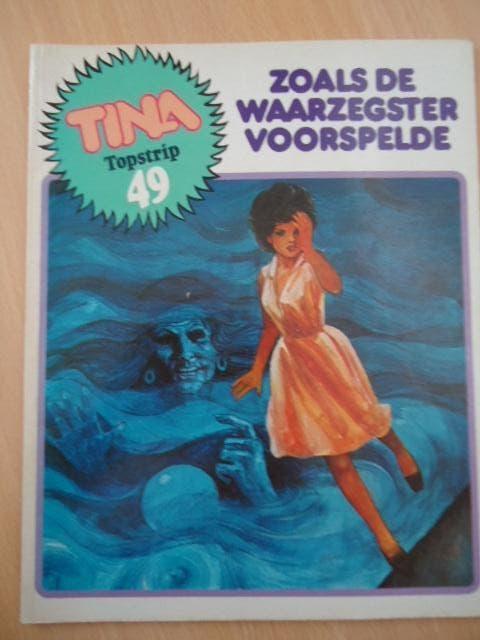 Tina topstrip 49, Zoals de waarzegster voorspelde, Boeken, Stripboeken, Eén stripboek, Ophalen of Verzenden, Gelezen