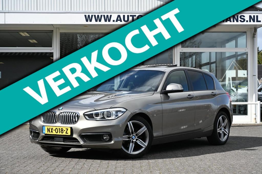 BMW 1-serie 118i Automaat High Executive Adaptieve Cruisecon, Gebruikt, Bedrijf, 650 kg, 3 cilinders