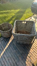 Rieten manden, Ophalen, Gebruikt, Mand, Vierkant