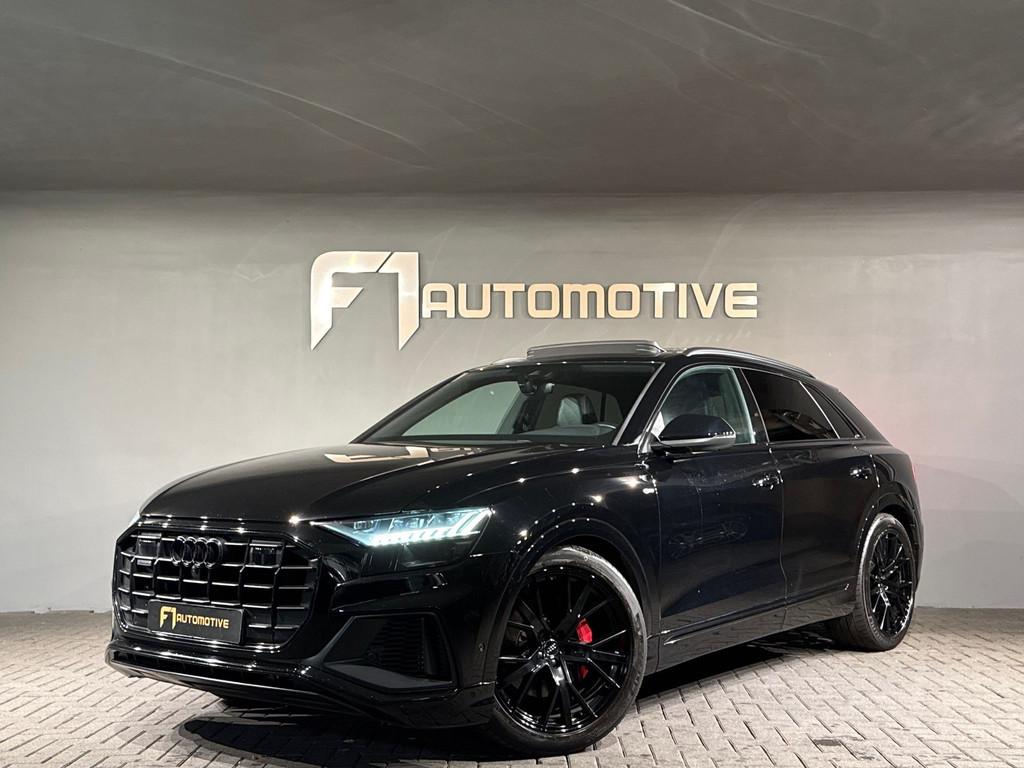 Audi Q8 55 TFSI quattro 3X S Line Pano|RS Seat|Trekhaak|BTW, Auto's, Audi, Automaat, Gebruikt, 2995 cc, Q8