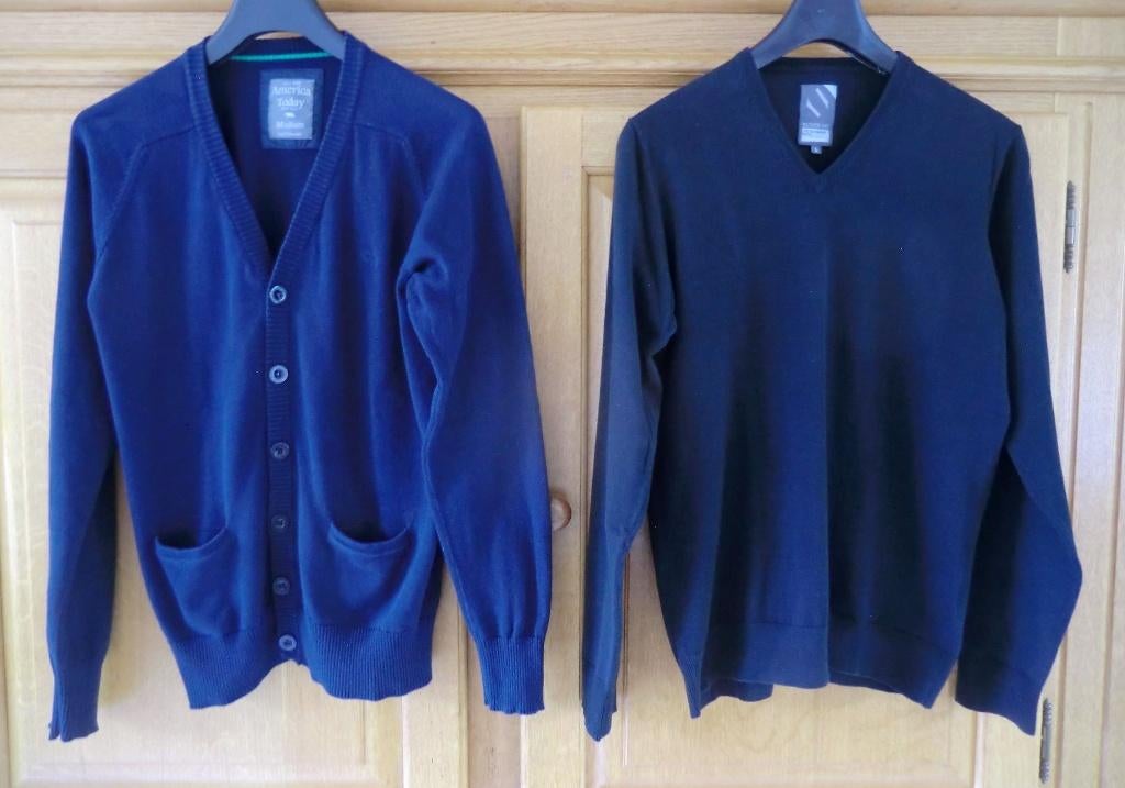 Heren Vest M American Today en V-hals trui L Sutherland, Kleding | Heren, Ophalen of Verzenden, Zo goed als nieuw, Sutherland