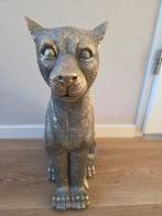 Luipaard beeld goud, Ophalen of Verzenden, Zo goed als nieuw, Dier