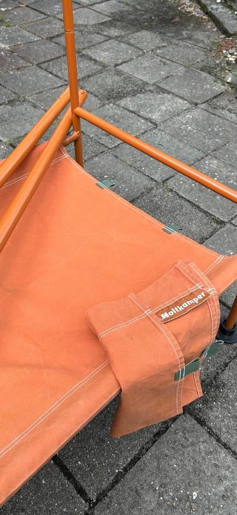 Stapelbed voor vouwwagen of caravan, Ophalen