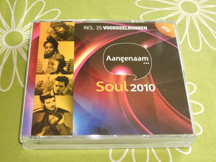 Aangenaam Soul 2010 - 2 cd box, Cd's en Dvd's, Cd's | R&B en Soul, Zo goed als nieuw, Soul of Nu Soul, 2000 tot heden, Boxset