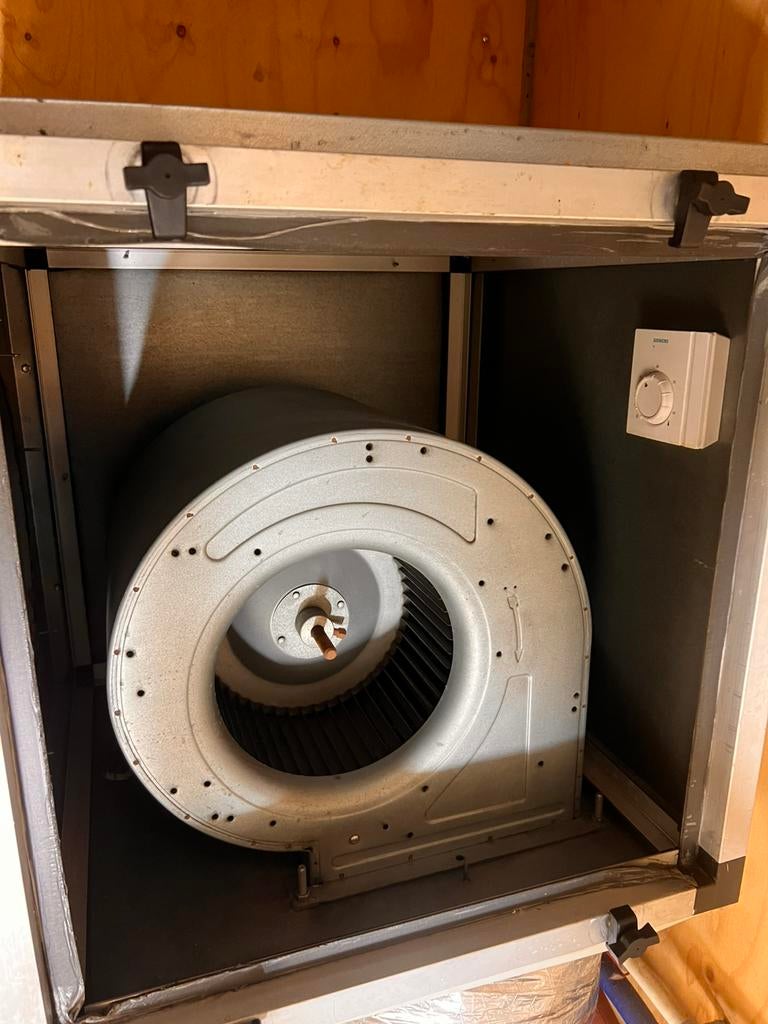 Ventilatiebox 5000m3/h  dubbelwanden Afzuiger, Ophalen