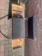 Complete visuitrusting: Viskoffer, hengels, molen, dobbers, Ophalen of Verzenden, Gebruikt, Complete hengel