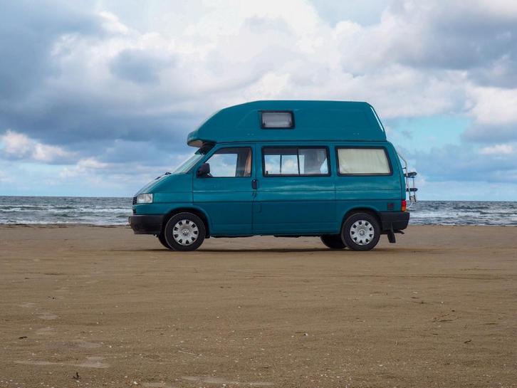 VW T4 California Westfalia Hoogdak, Auto's, Volkswagen, Particulier, Transporter, Diesel, Handgeschakeld, Groen, Voorwielaandrijving