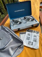 Campinggaz 2-pits kooktoestel met draagtas, Ophalen of Verzenden, Gebruikt