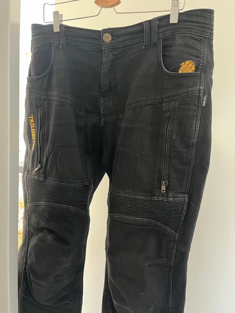 Trilobite Motorjeans met kniebeschermers, Ophalen of Verzenden, Tweedehands, Heren, Broek | textiel