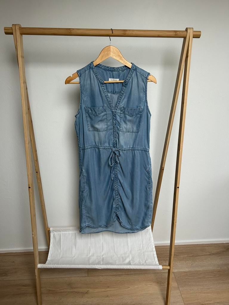 2- Il Dolce blauw spijkerjurkje, Maat 38/40 (M), -, Blauw, -