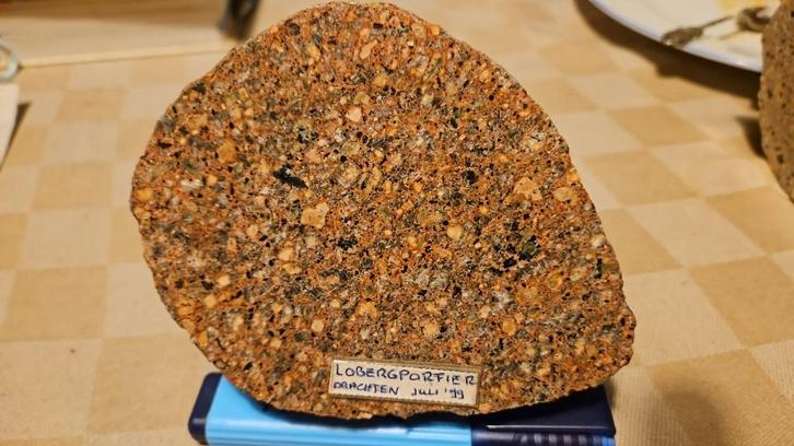 zwerfkei steen geslepen Loberg Porfier zwerf kei, Tuin en Terras, Grind, Keien en Split, Nieuw, Overige typen, Grijs, Ophalen of Verzenden