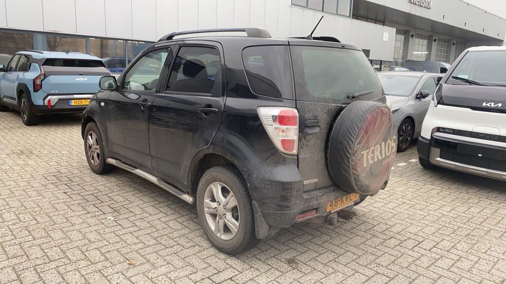 Daihatsu Terios 1.5 2WD 105pk 1e eigenaar Clima Trekhaak 135, Auto's, Daihatsu, 1350 kg, 400 kg, Zwart, Bedrijf