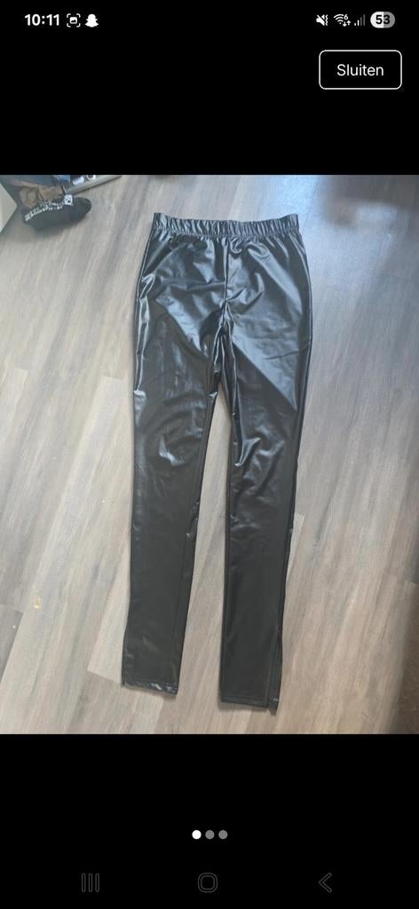 Leren legging Tall, Kleding | Dames, Leggings, Maillots en Panty's, Ophalen of Verzenden, Nieuw, Zwart, Legging
