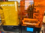 Creality Resin 3D printer en Anycubic Wash & Cure Plus, Computers en Software, 3D Printers, Ophalen, Gebruikt